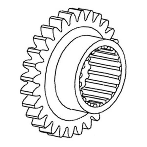 Aftermarket 2nd Gear Fits Massey Ferguson 11 20 30 35 40 50 65 135 150 165 175 180 180419M1 - main